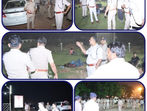 *आधी रात को पुलिस अधीक्षक स्वयं निकले कांबिंग गस्त भ्रमण पर, शहरी थाना चौकी प्रभारी एवं कांबिंग गस्त में रवाना होने वाले बल को स्वयं ब्रीफ कर कार्यवाही हेतु दिए निर्देश*