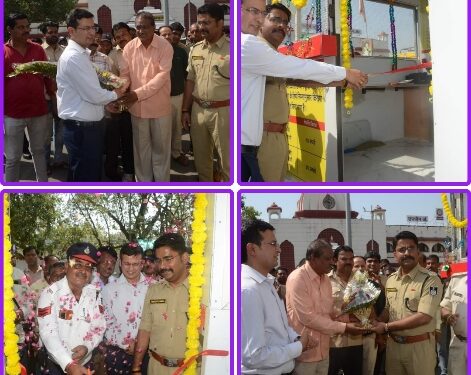 सोमवार को कलेक्टर नीरज कुमार सिंह और पुलिस अधीक्षक  प्रदीप शर्मा ने रेलवे स्टेशन के बाहर स्थापित प्री पैड बूथ और मालगोदाम के पास बने प्री पैड बूथ का भी शुभारंभ किया।