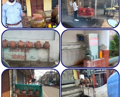 गर्मी में पानी के लिए भटकना न पड़े किसी को*  *इस भीषण गर्मी में शुद्ध शीतल पेयजल से राहगीरों की बुझ रही है प्यास* *नगर निगम ने वार्डों, सार्वजनिक स्थलों और शहर के प्रमुख चौराहों में कराई शुद्ध पेयजल की व्यवस्था – निगमायुक्त प्रीति यादव*