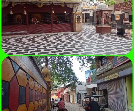 तेज आंधी तूफान में उड़ा एल्वेस्टर शीट , वाहन चालक बाल बाल बचा