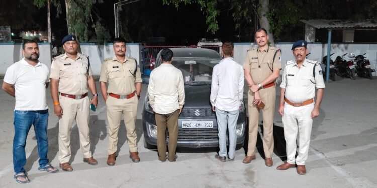 कैमोर पुलिस की कार्रवाई