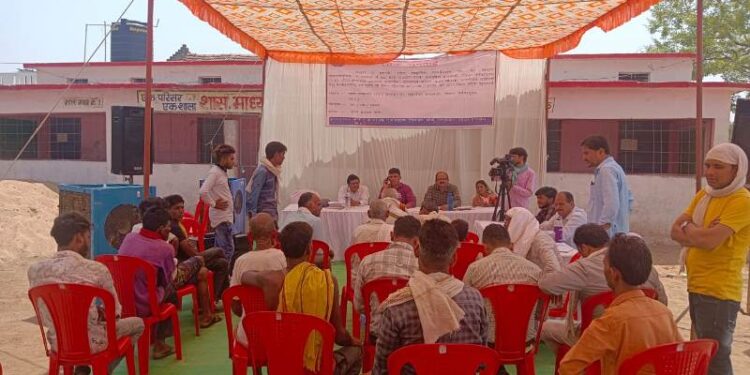 रेत खदानों को प्रारंभ किए जाने हेतु खनिज विभाग ने किया लोक सुनवाई का आयोजन…