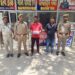 *थाना गुरसहायगंज पुलिस द्वारा चोरी की घटनाओं में वांछित 25000/- रू0 का इनामिया अभियुक्त शंकर बाल्मिकी तथा अवैध तमंचा व कारतूस के साथ अभियुक्त भन्नु बाल्मिकी को गिरफ्तार कर भेजा गया जेल ।*