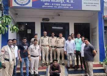 थाना प्रभारी मनोहर सिंह जगेत व उनकी टीम द्वारा असमाजिक तत्व पर बड़ी कार्यवाही…!