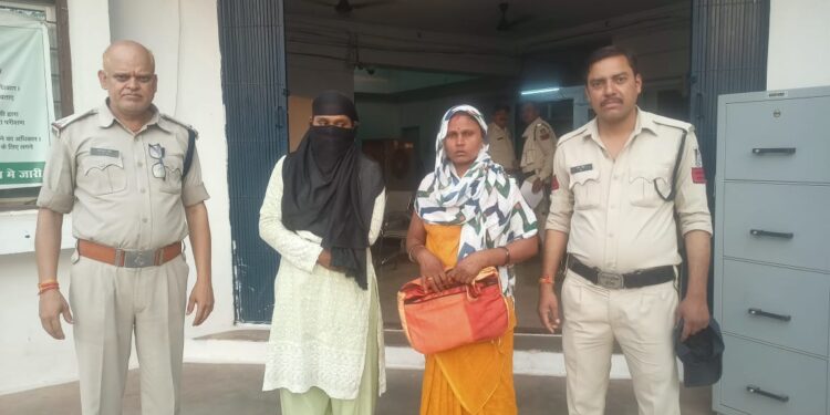 माधवनगर पुलिस ने अपहृत बालिका को महाराष्ट्र से किया दस्तयाब