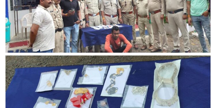 मनोहर सिंह जगेत/रवि भंडारी की पुलिस टीम ने किया अंतर्राज्यीय चोर गिरोह का पर्दाफाश….! पुलिस की बड़ी कार्यवाही करीब 10 लाख के सोने चांदी के जेवर बरामद सहित 1 कंजर गिरफ्तार…!