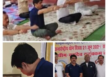 योग एक संपूर्ण विधा है,जो हमें शारीरिक और मानसिक रूप से एकजुट करता एवं हरा-भरा कालापीपल अभियान मे भी अपनी सहभागिता निभाएं…विधायक घनश्याम चंद्रवंशी