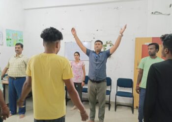 *सेंट्रल बैंक ग्रामीण स्वरोजगार प्रशिक्षण संस्थान छिन्दवाड़ा में योग शिविर का हुआ आयोजन* *अंतर्राष्ट्रीय योग दिवस 21 जून*