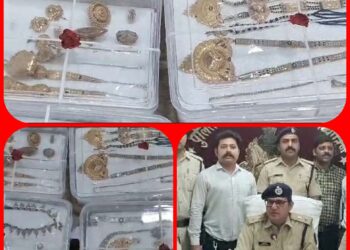 बुरखा पहन कर चोरी करने वाले चोरों को पुलिस ने किया माल सहित गिरफ्तार