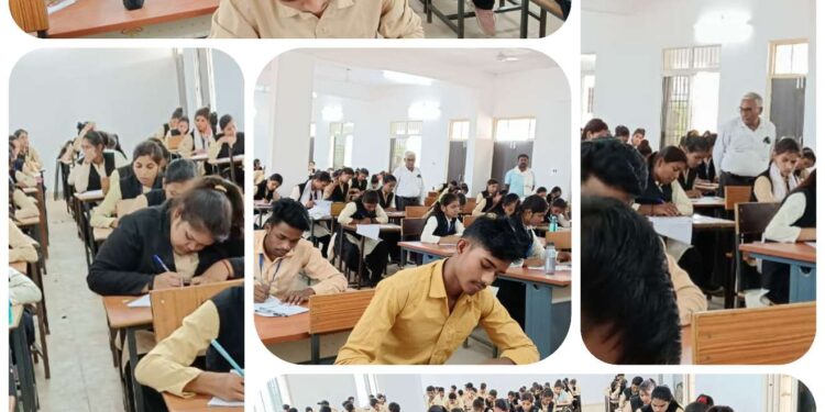 जैविक खेती की प्रायोगिक परीक्षा संपन्न।