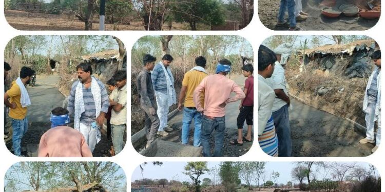 *बंडा की एक ऐसी पंचायत जहां पर सीसी रोड और नाली निर्माण खुद बोल रहे हैं कि सरपंच ,सचिव ने हमारे साथ बेईमानी की सुनिऐ ग्रमीणों की जुबानी*