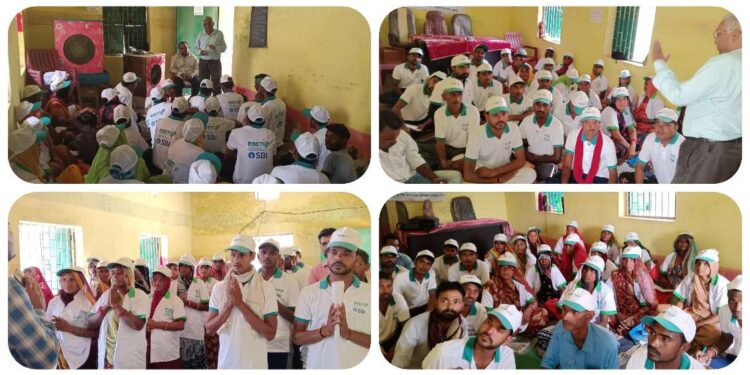 नया खेड़ा रीठी मैं कृषि उद्यमी प्रशिक्षण आयोजित।