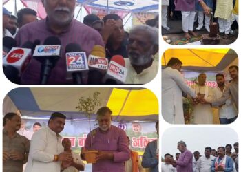 पंचायत एवं ग्रामीण विकास मंत्री श्री पटेल पहुंच केन नदी उद्गमस्थल,,