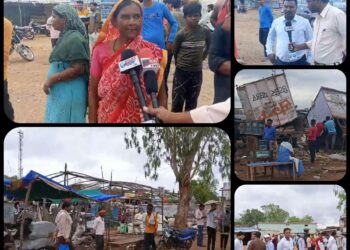 दो वर्ष पूर्व भी छीनी थी गरीबों की रोजी रोटी,नही हुआ दुकानों का निर्माण,,,