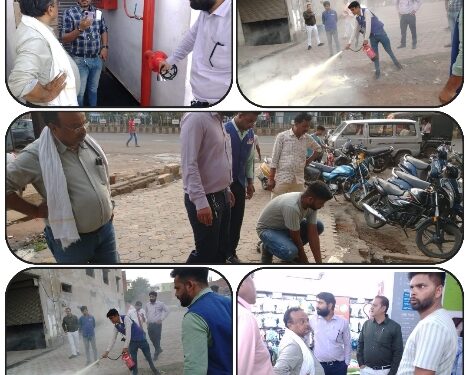 नगर निगम कटनी ने फायर सेफ्टी मॉक ड्रिल के जरिए लोगों को किया जागरूक बताए गए सुरक्षा के उपाय