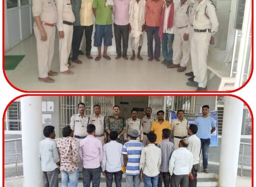 कटनी में अपराधों पर रोकथाम के लिए बरही पुलिस ने प्रदेश व्यापी नाइट कॉम्बिंग गश्त के दौरान 25 गिरफ्तारी वारंटी और 02 स्थाई वारंटी के साथ किया जिला बदर के आरोपी को गिरफ्तार*