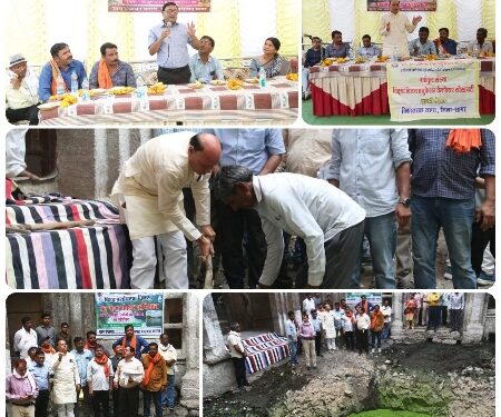 नमामिगंगेअभियान 500 वर्ष पुरानी बावड़ी का संरक्षण एवं संवर्धन का कार्य हुआ शुरू हम सबको अपने आसपास की बावड़ियों, कुंआ को करना होगा एवं संवर्धन – विधायक श्री लारिया नमामि गंगे अभियान 16 जून तक
