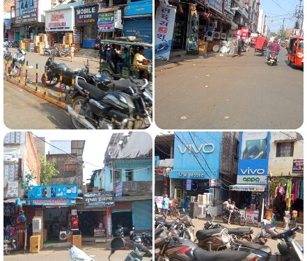 नगर निगम अतिक्रमण विभाग नही कर रहे कार्यवाही, दुकान संचालक अतिक्रमण कर संचालित कर रहे दुकान