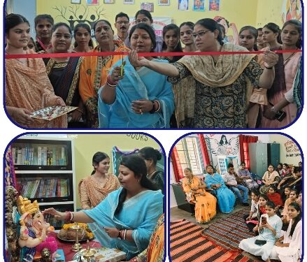 शासकीय अनुसूचित जाति कन्या छात्रावास एवं पिछड़ा वर्ग पोस्ट मैट्रिक कन्या छात्रावास के पुस्तकालय शुभारंभ में पहुंचकर महापौर प्रीति संजीव सूरी ने छात्राओं के उज्जवल भविष्य कि कामना करते हुए दी बधाई