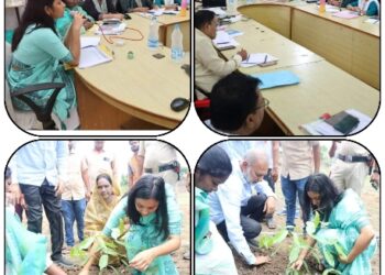 कलेक्टर ने गोटेगांव में अधिकारियों की ली बैठक