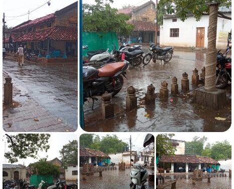 उमस भरी गर्मी से मिली राहत, अचानक आंधी तूफान के साथ हुई बारिश