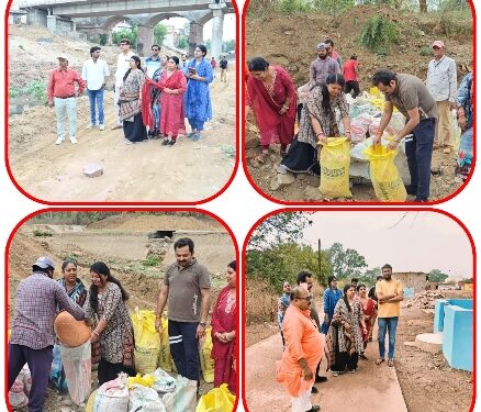जल गंगा संवर्धन अभियान अंतर्गत महापौर प्रीति संजीव सूरी, निगम अध्यक्ष मनीष पाठक ने शहर के विभिन्न घाटों एवं तालाबों का किया निरीक्षण,श्रमदान कर जल स्त्रोतों की सफाई में दिया योगदान