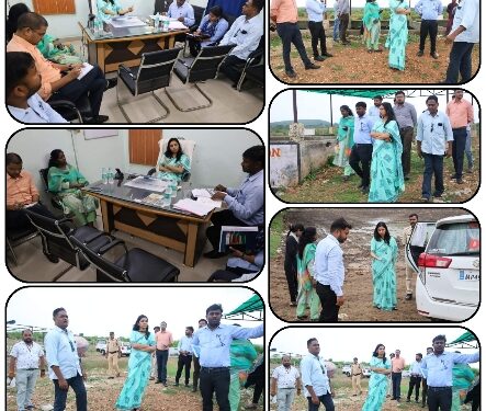 कलेक्टर ने नगर पालिका में ली अधिकारियों की बैठक