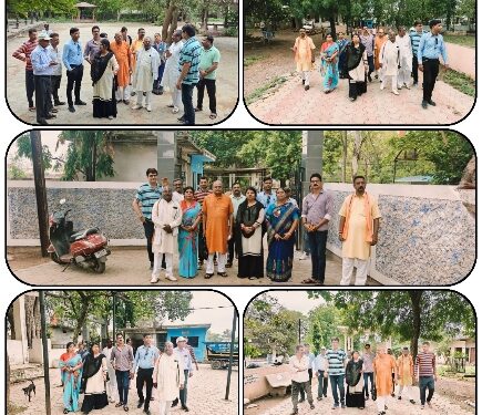 *मुक्तिधाम संवेदनायुक्त स्थल के विकास में कोई कमी नहीं होगी-महापौर*  *महापौर प्रीति संजीव सूरी ने मुक्ति धाम का निरीक्षण कर देखी व्यवस्थाएं*