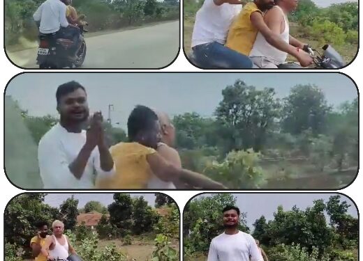 उमरिया – जिले के CMHO डॉ आरके मेहरा का सड़क पर शराब पी कर बाइक से स्टंट करते हुए वीडियो हुआ वायरल, नशे में चूर CMHO को रोककर जब सवाल किया तो रोड पर ही गिर पड़े डॉ मेहरा, देखें वायरल हो रहा ये VIDEO