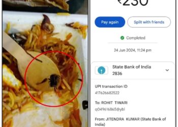 भोपाल-रानी कमलापति स्टेशन के फूड कोर्ट की बिरयानी में निकला कीड़ा, सोमवार रात का बताया जा रहा है मामला, देखें सोशल मीडिया पर वायरल हो रहा ये VIDEO