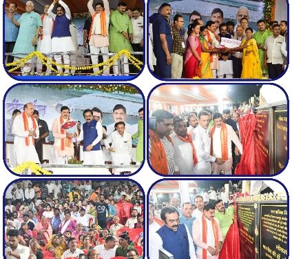 जल धरोहरों को सहेजना एवं संवारना हम सभी का दायित्व – डॉ. यादव संग्रामसागर तालाब की स्वच्छता के लिये श्रमदान करने के बाद मुख्यमंत्री ने किया जनसभा को संबोधित 1373 करोड़ रूपये के 48 विकास कार्यो का किया लोकार्पण एवं भूमिपूजन