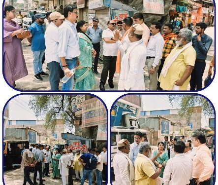 एक्शन मोड में नजर आई महापौर प्रीती संजीव सूरी घंटाघर पहुंच मार्ग का किया निरीक्षण, कार्य में गति लाने अधिकारियों को दिए निर्देश