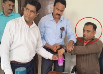 15 हजार की रिश्वत लेते पटवारी सचिन यादव गिरफ्तार, तहसील कार्यालय में घूस लेते लोकायुक्त पुलिस ने पकड़ा