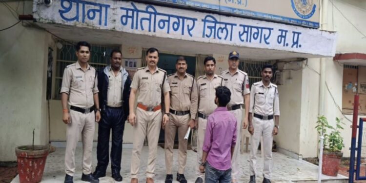 2 वर्ष पूर्व हुए अंधे कत्ल का थाना मोतीनगर पुलिस ने किया, खुलासा आरोपी गिरफ्तार