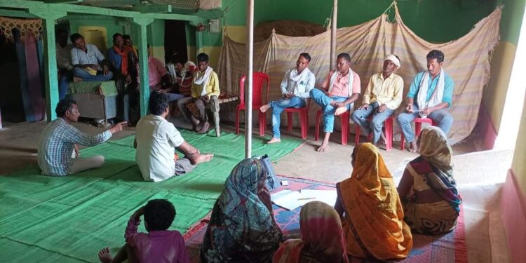 ग्राम बम्हनी रैय्यत में पेसा एक्ट ग्राम सभा का हुआ आयोजन
