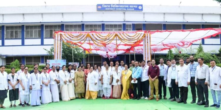 प्रदेश में प्रथम स्थान पर सागर जिला चिकित्सालय