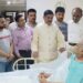 ब्राह्मण समाज अध्यक्ष रामगोपाल तिवारी को देखने पहुंचे मुख्यमंत्री