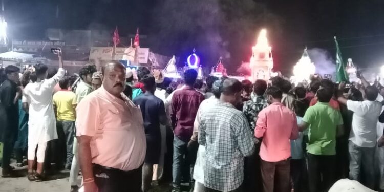 *विजयराघवगढ़ सिंगोड़ी में मोहर्रम ताजिया जुलूस शांतिपूर्ण ढंग से संपन्न*