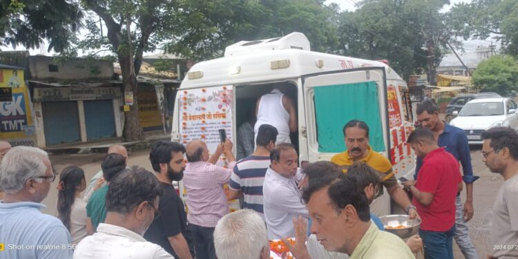 देहदान समाज सेवा का संकल्प पूरा किया केदार नाथ रूसिया नें
