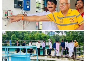 जल शोधन संयंत्र को पुनः-प्रारंभ किया…