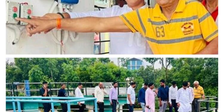 जल शोधन संयंत्र को पुनः-प्रारंभ किया…