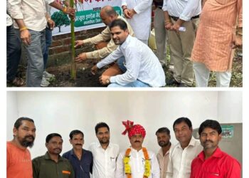 प्रत्युष इंडेन गैस एजेंसी पर हरा-भरा कालापीपलअभियान के अंतर्गत विधायक श्री चंद्रवंशी ने किया वृक्षारोपण… प्रकृति_वंदन #प्रकृति_संरक्षण