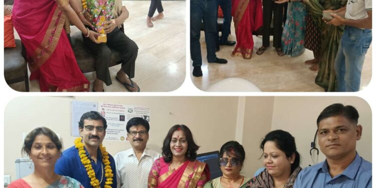 मुस्कान ड्रीम्स फाउंडेशन ने डॉक्टर्स डे पर जिले के वरिष्ठ समाजसेवी हृदय रोग विशेषज्ञ डॉक्टर एस. के .चांडक ,डॉ. मनीष गट्टानी एवं शिशु रोग विशेषज्ञ डॉक्टर सुषमा गट्टानी को किया सम्मानित-