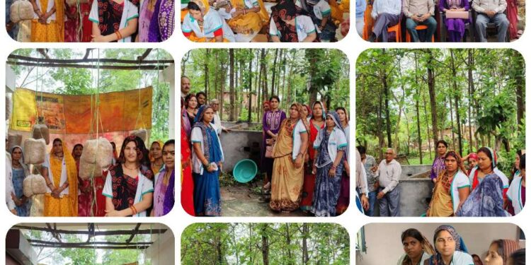मशरूम उत्पादन प्रशिक्षण की परीक्षा संपन्न