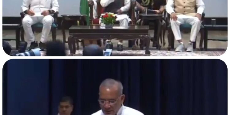 VIDEO रामनिवास रावत को मंत्री पद की शपथ लेने पर मैं अपनी ओर से बहुत-बहुत बधाई देता हू CM