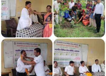 *खातेगांव के सीएम राइज स्कूल में*वृक्षारोपण एवं विधिक साक्षरता शिविर का आयोजन सम्पन्न*