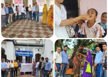 *आयुष विभाग के मलेरिया रोग नियंत्रण कार्यक्रम 2024 का प्रथम चरण की प्रथम खुराक के साथ ही शुभारंभ*