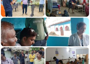 उल्टी दस्त का बढ़ा प्रकोप, बड़ी संख्या में अस्पताल पहुँच रहे मरीज स्वास्थ्य विभाग का अमला हुआ सक्रिय,