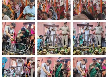 बाबा जागेश्वरनाथ शिव मन्दिर पर श्रद्धालुओं का उमड़ा जनसैलाब,