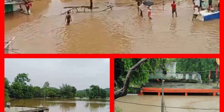 पोंडी खुर्द बेलकुण्ड नदी के किनारे होने के कारण पोंडी खुर्द में जल प्लावन की ज्यादा समस्या फोटो